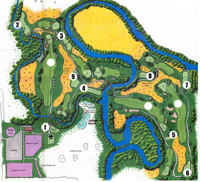 Map Golfcourse 